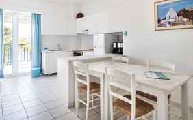 Küchenbereich der 2-Zimmer-Suite Iris